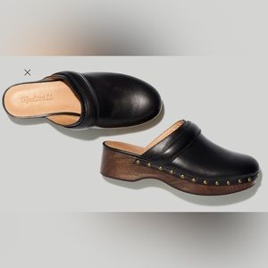Madewell Cecily Leathered Oil Clog